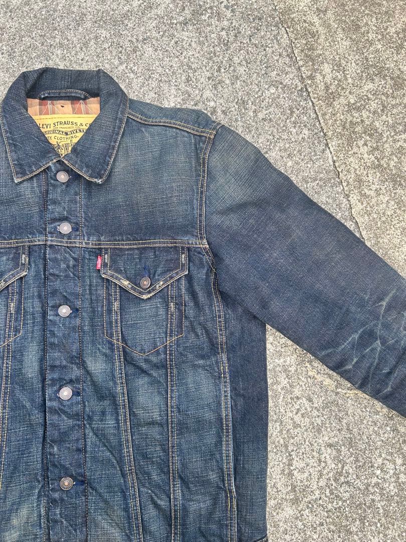 【値下げ交渉可】Levi's ダークインディゴ デニム　セットアップ　502