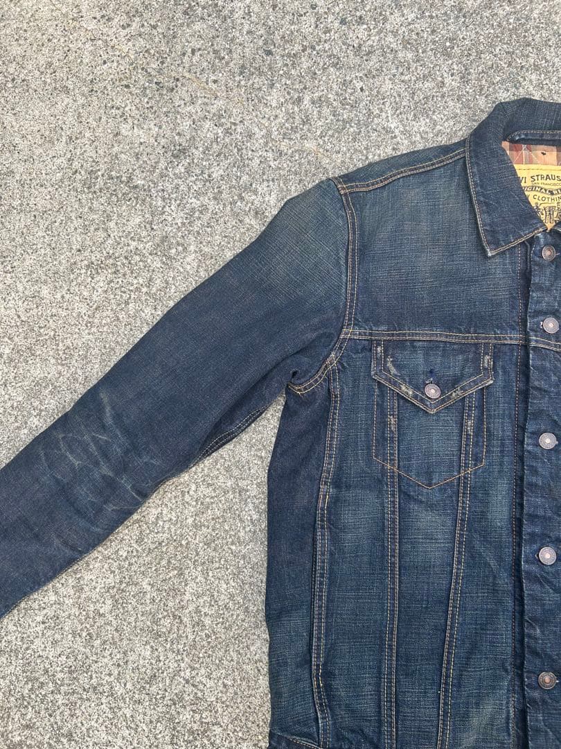 【値下げ交渉可】Levi's ダークインディゴ デニム　セットアップ　502