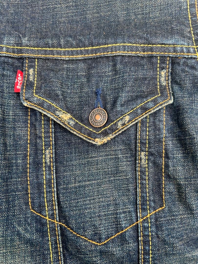 【値下げ交渉可】Levi's ダークインディゴ デニム　セットアップ　502