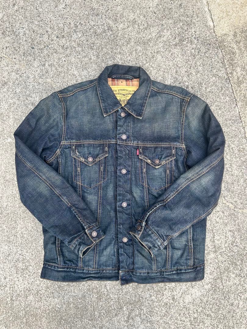 【値下げ交渉可】Levi's ダークインディゴ デニム　セットアップ　502