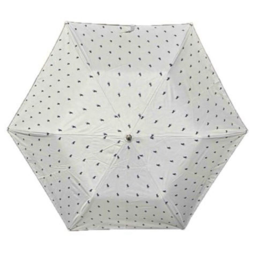 新品★ポロラルフローレン★フワクール素材　婦人2段折り畳み傘 晴雨兼用