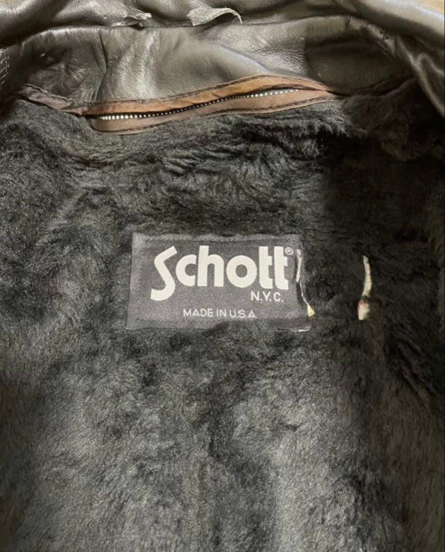 ジャケット・アウター VINTAGE Schott USA LINE 643 MADE IN USA
