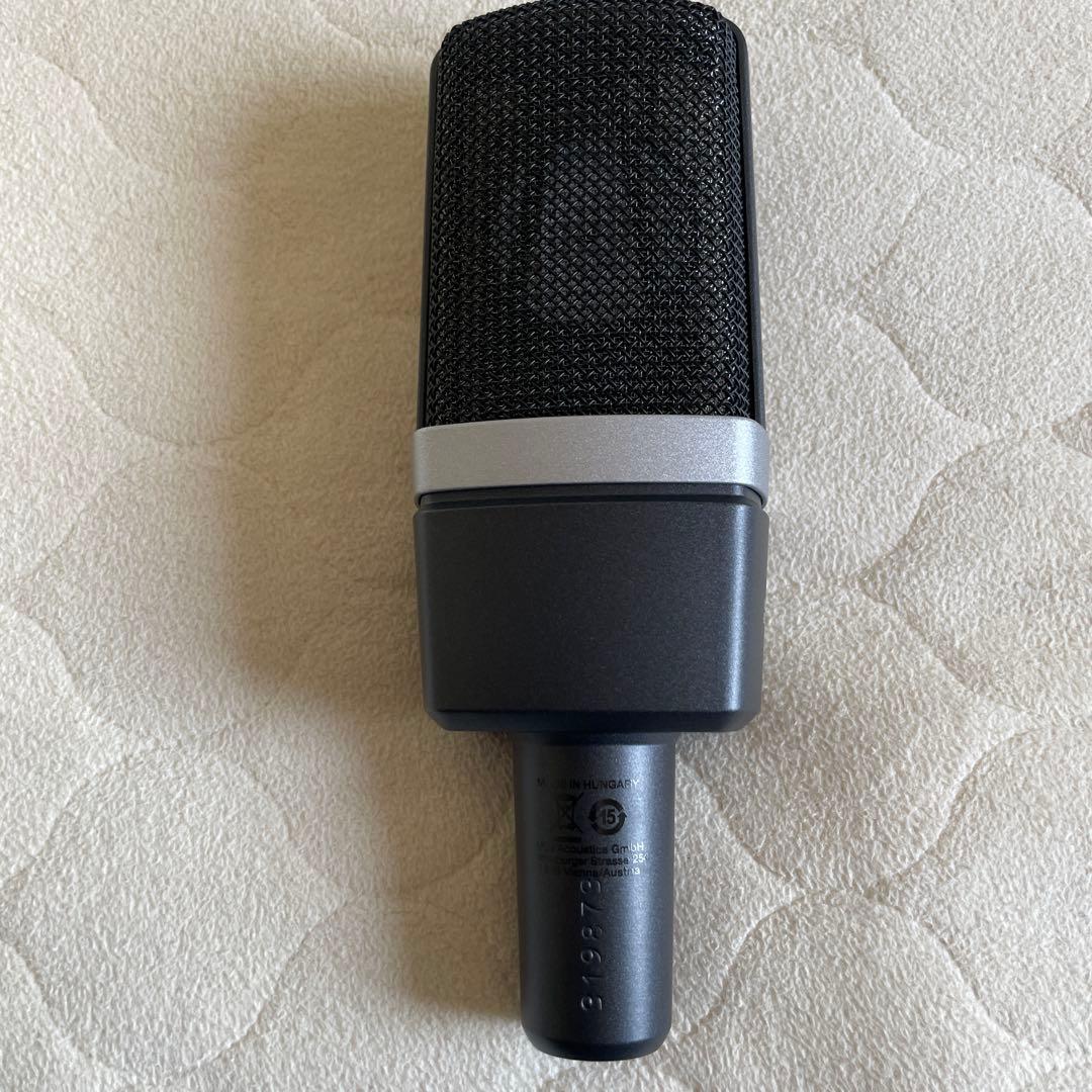 【値下げしました】AKG C214 コンデンサーマイク 新品同様