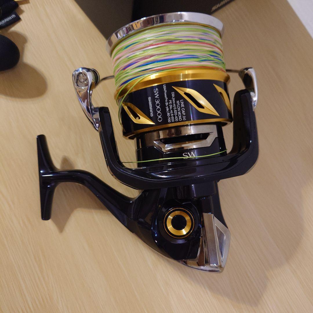 SHIMANO 20 ステラsw３００００ オッズポート12号450m巻き