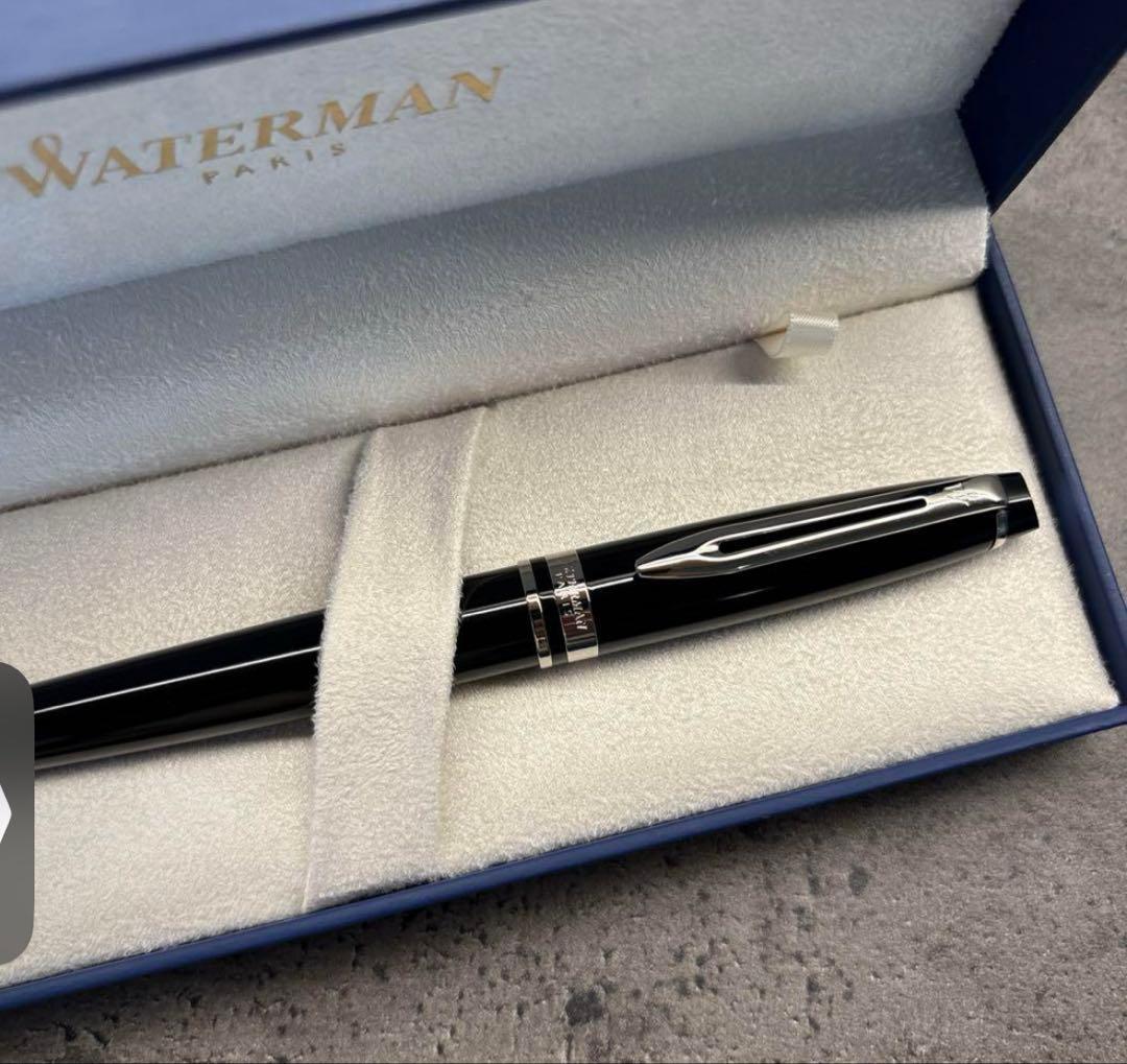 Waterman 万年筆 インク・箱・保証書説明書付き