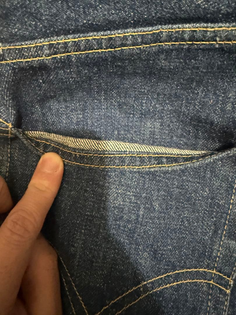 【希少赤耳・激濃】Levi's 505 66前期 USA製