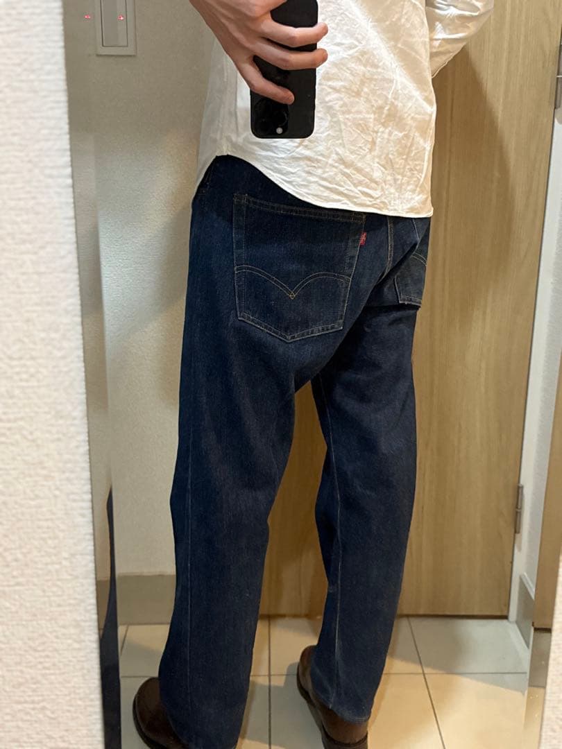 【希少赤耳・激濃】Levi's 505 66前期 USA製