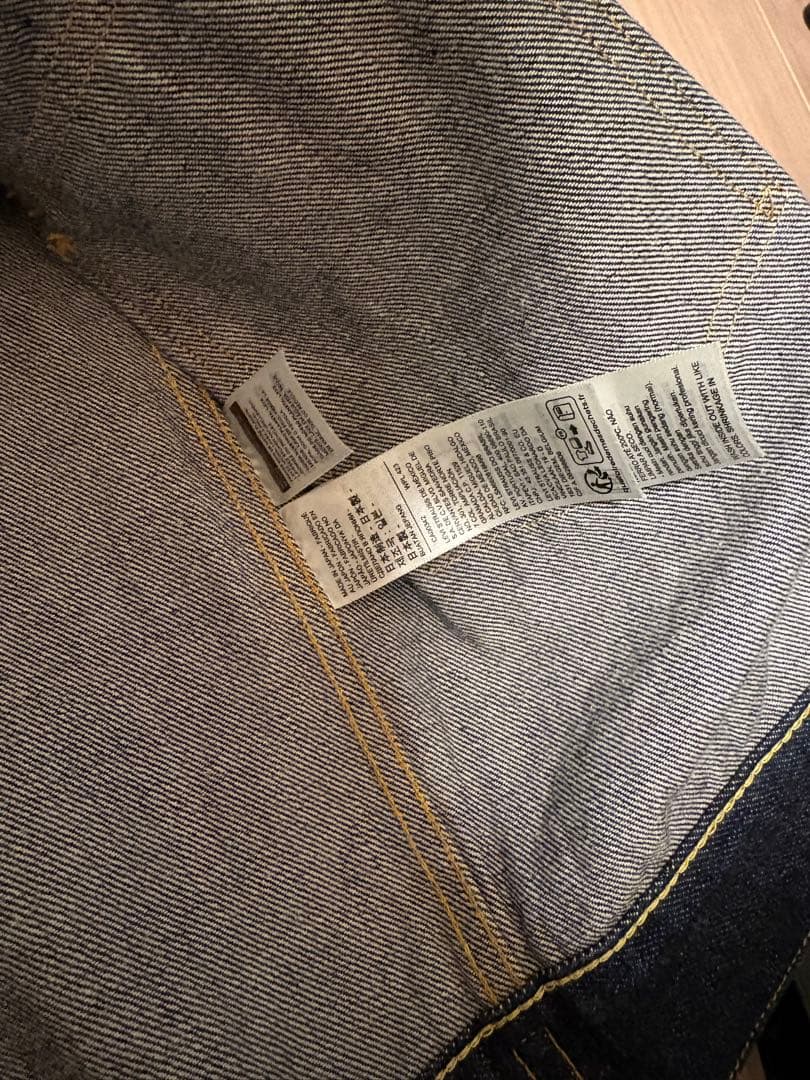 【美品】Levi’s LVC 507XX 1953 TYPE II サイズ38