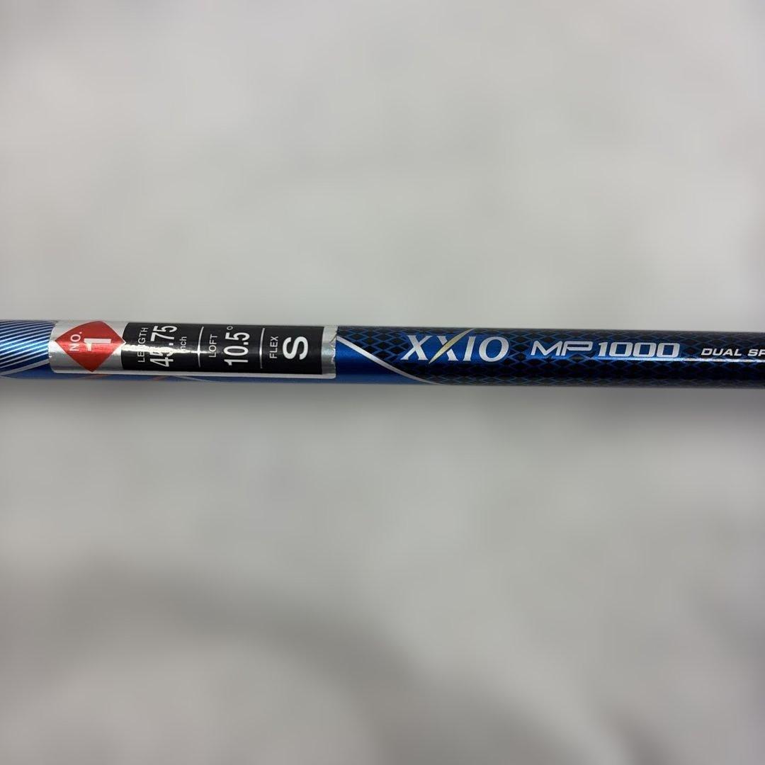 レフティ　ゼクシオ　XXIO10 ドライバー10.5度　純正カーボンS　カバー付