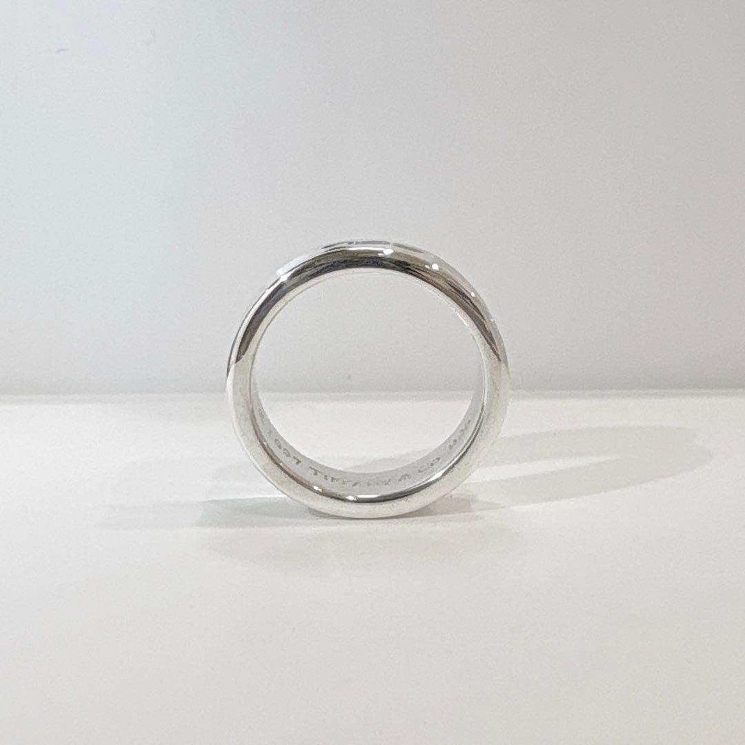 美品 ティファニー 1837 リング　17号