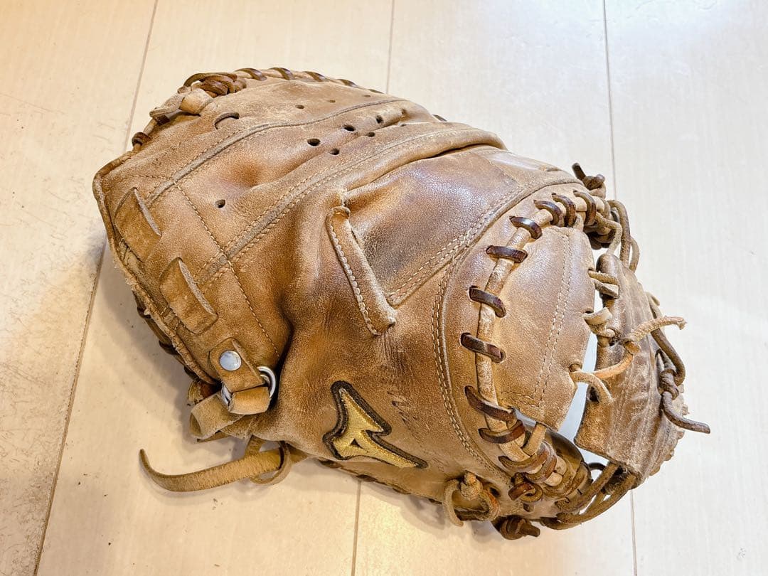 【値下げ可】 Mizuno 硬式　キャッチャーミット ワールドウィン