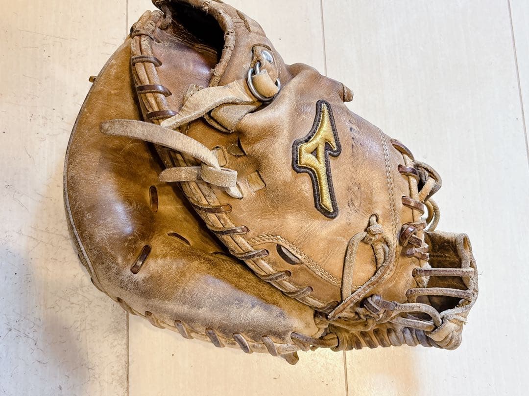 【値下げ可】 Mizuno 硬式　キャッチャーミット ワールドウィン