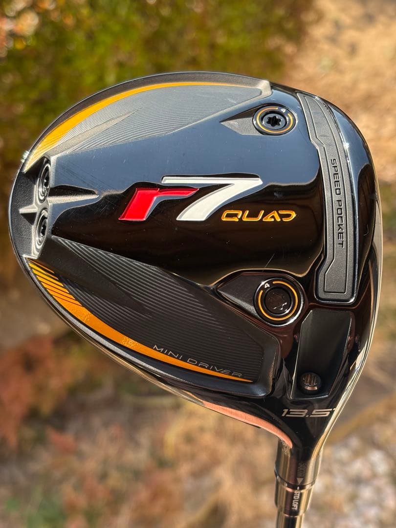TaylorMade r7QUAD ミニドライバー ロフト13.5度