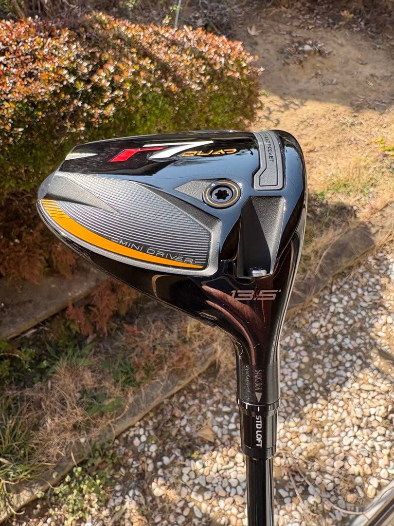 TaylorMade r7QUAD ミニドライバー ロフト13.5度