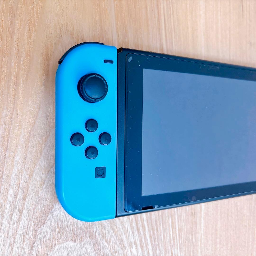 【美品】 バッテリー強化型 Nintendo Switch 本体 赤青