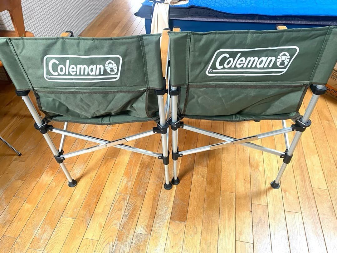 2脚セット Coleman(コールマン) チェア ツーウェイキャプテンチェア
