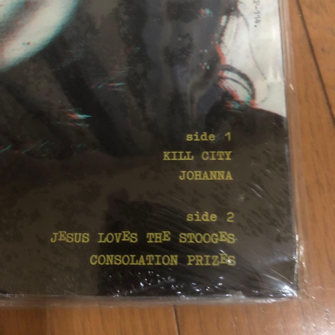 貴重　イギーポップ/ JESUS LOVES THE STOOGES レコード