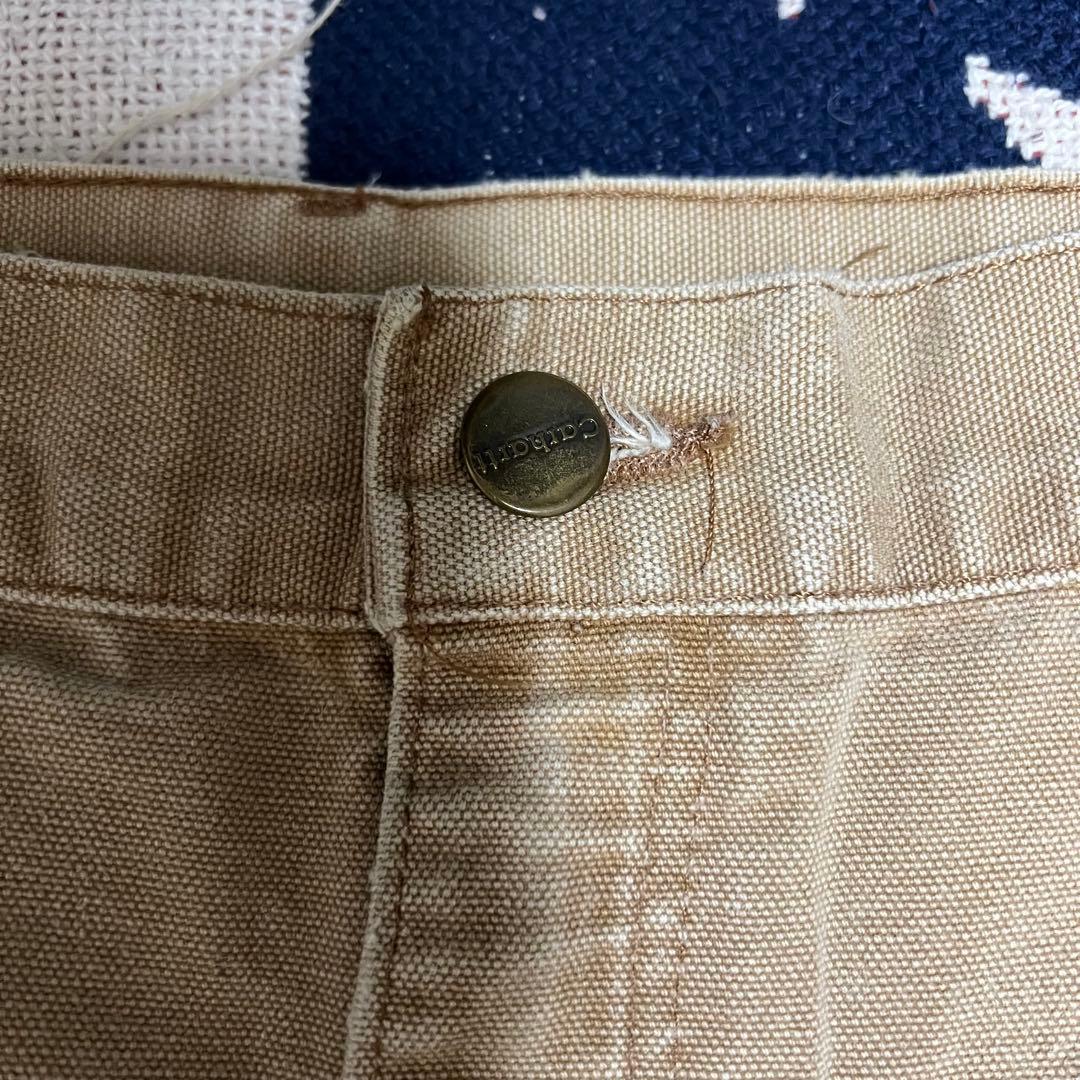 90s carhartt カーハートダブルニーダックパンツ ペインター フェード
