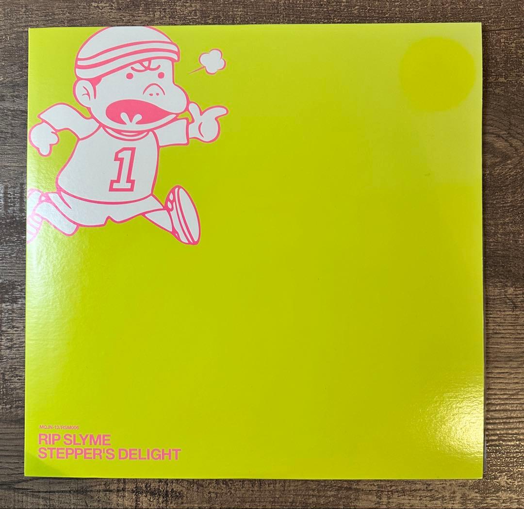 RIP SLYMEリップスライム STEPPER'S DELIGHT レコード