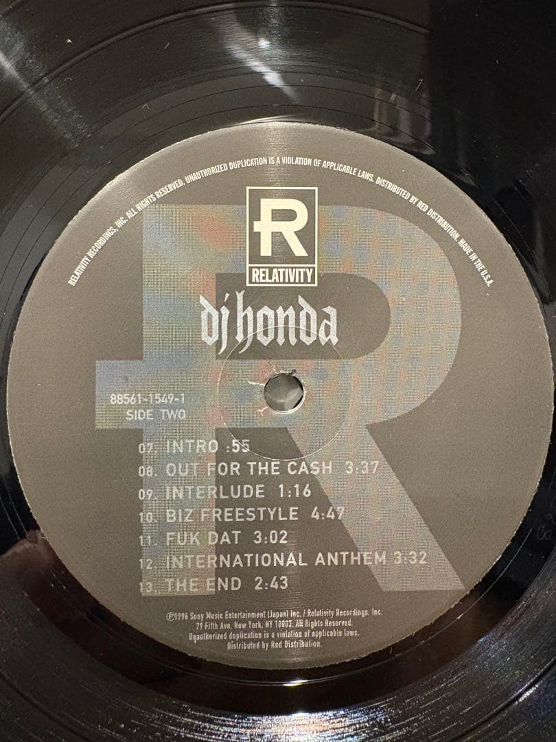 dj honda アルバム ⚫️ h (1996 version)