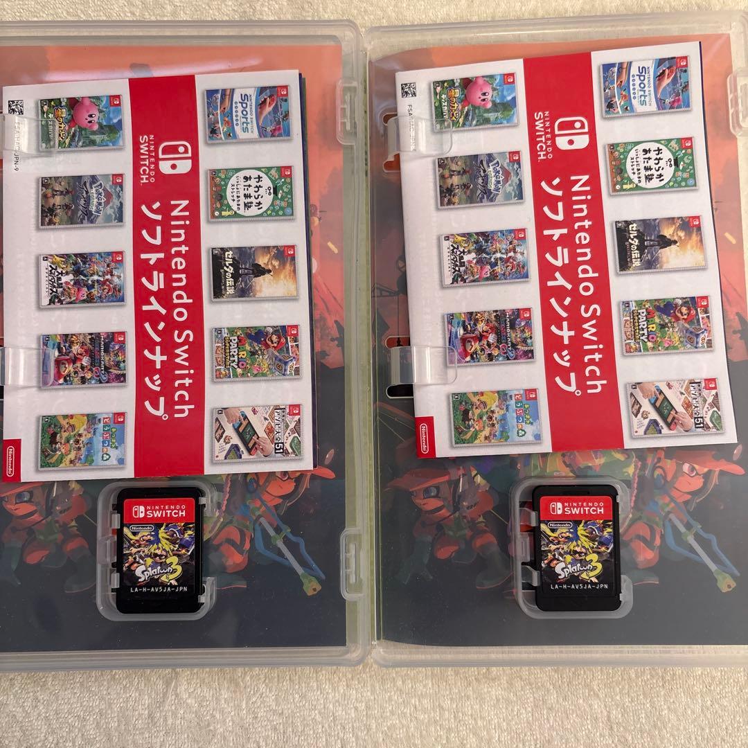 スプラトゥーン3 カセット 2つ