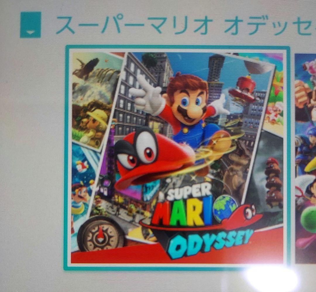 スイッチソフト　あつ森２枚マリカー8　２枚　スマブラ２枚　マリオオデッセイ２枚