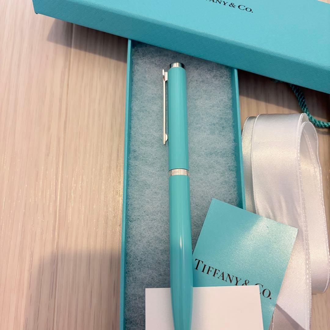 【新品未使用】Tiffany & Co. ボールペン ティファニーブルー