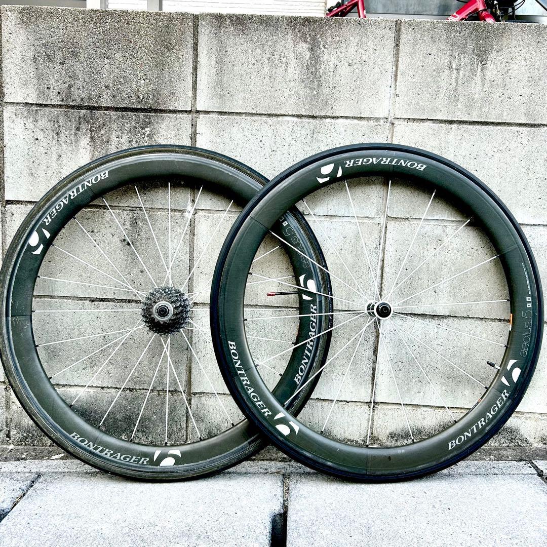 BONTRAGER aeolus5 チューブラーホイール11速 前後フルセット