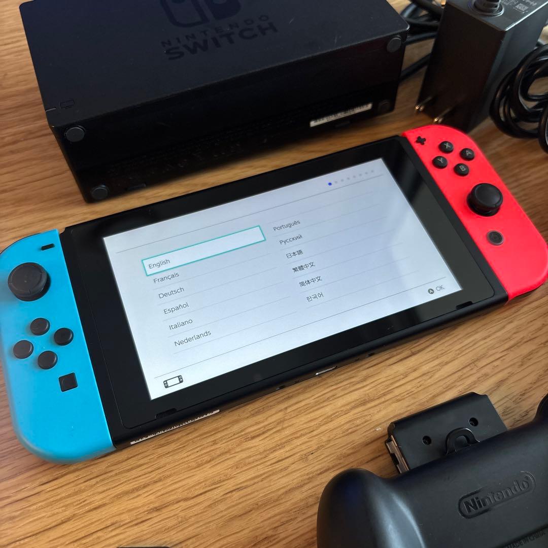 NintendoSwitch本体コントローラーセットマリカー付き