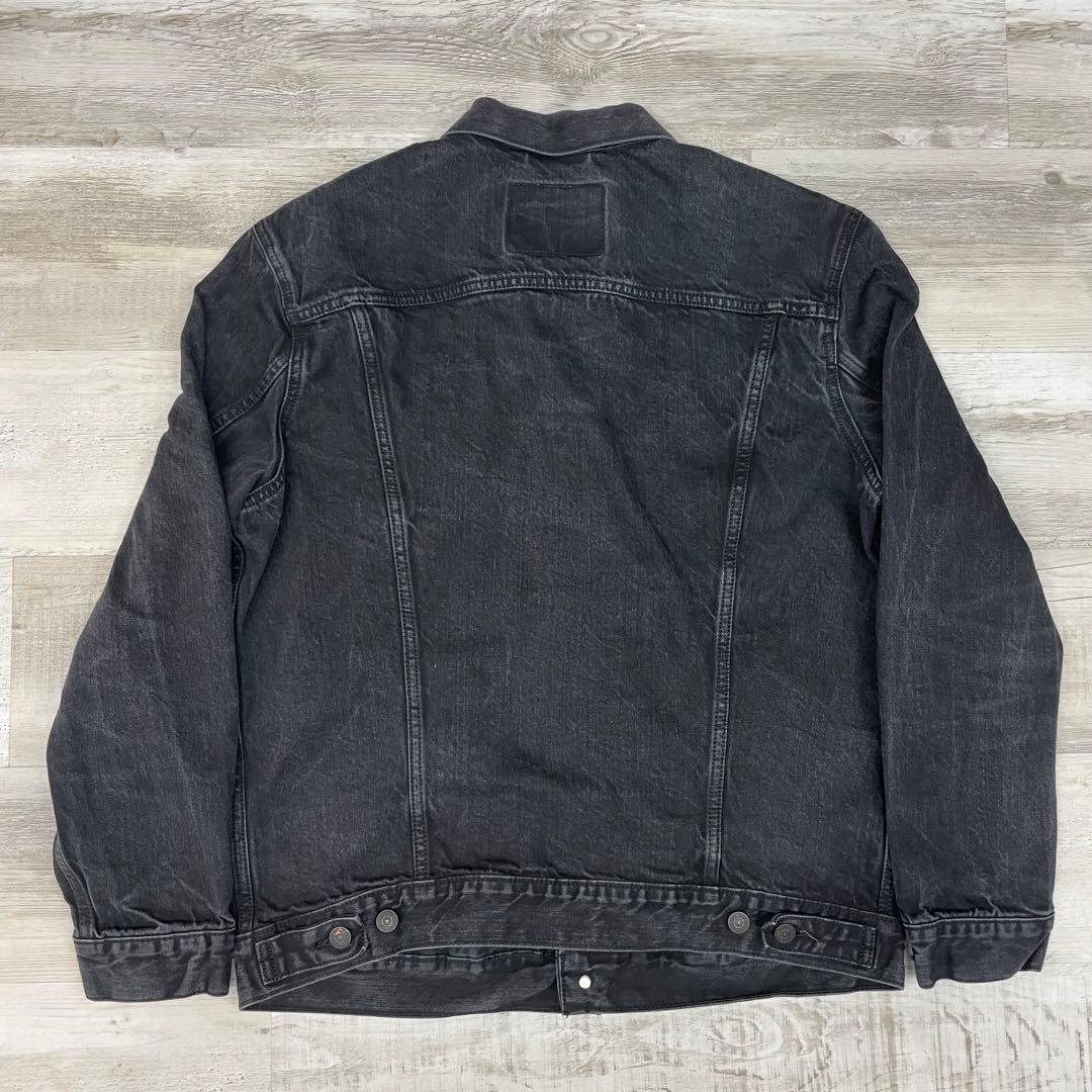 あ*ゆ様 古着 00年代 Levi’s リーバイス デニムジャケット ブラックデ