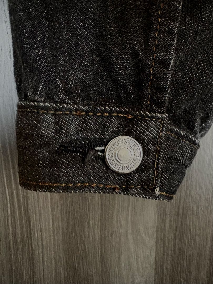 89's チュニジア製 Euro Levi's 70501-01 先染ブラック