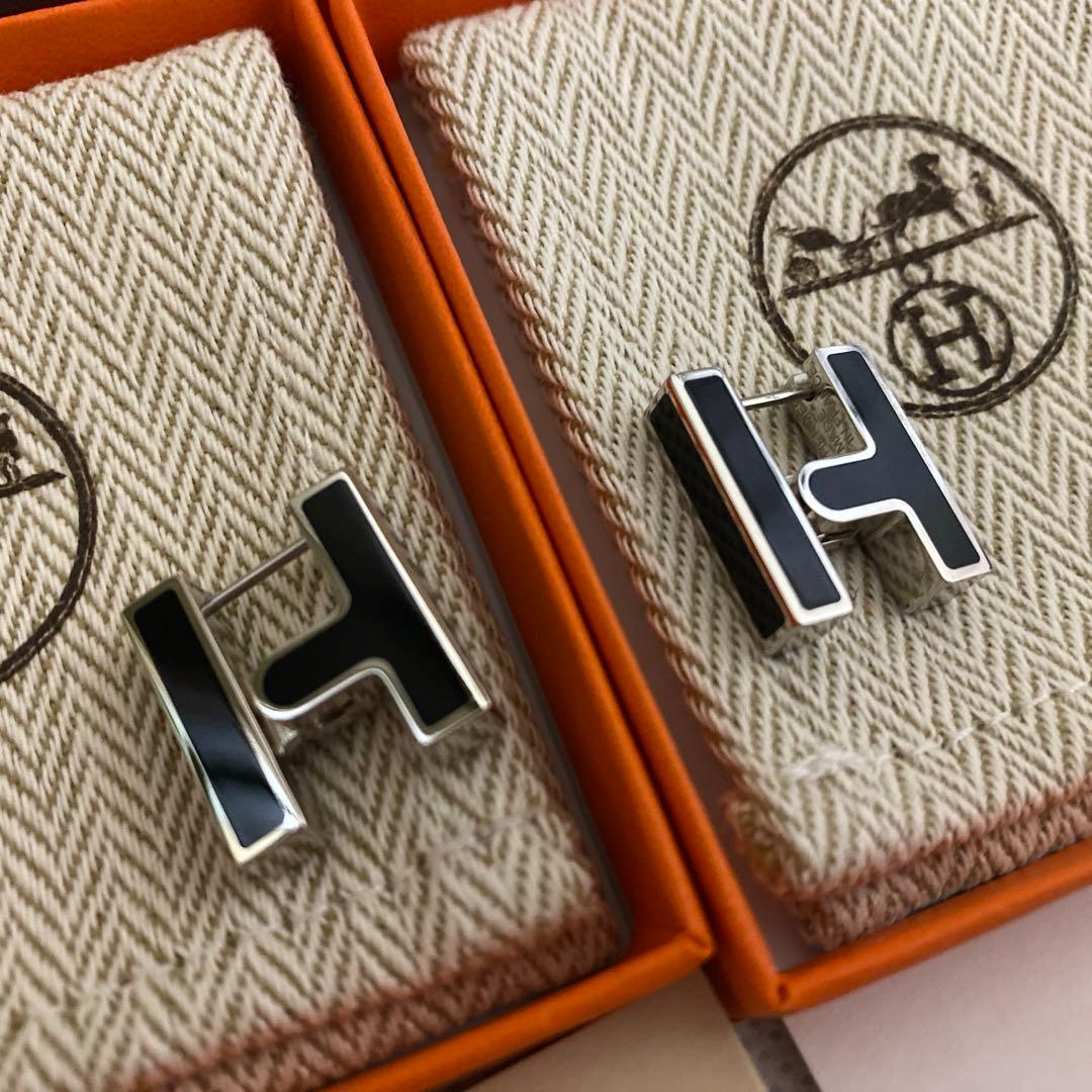 HERMES シングルピアス　2個セット　エルメス　両耳用　エルメスピアス
