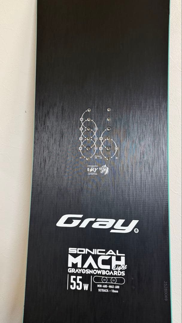 Gray SONICAL MACH 155W スノーボード
