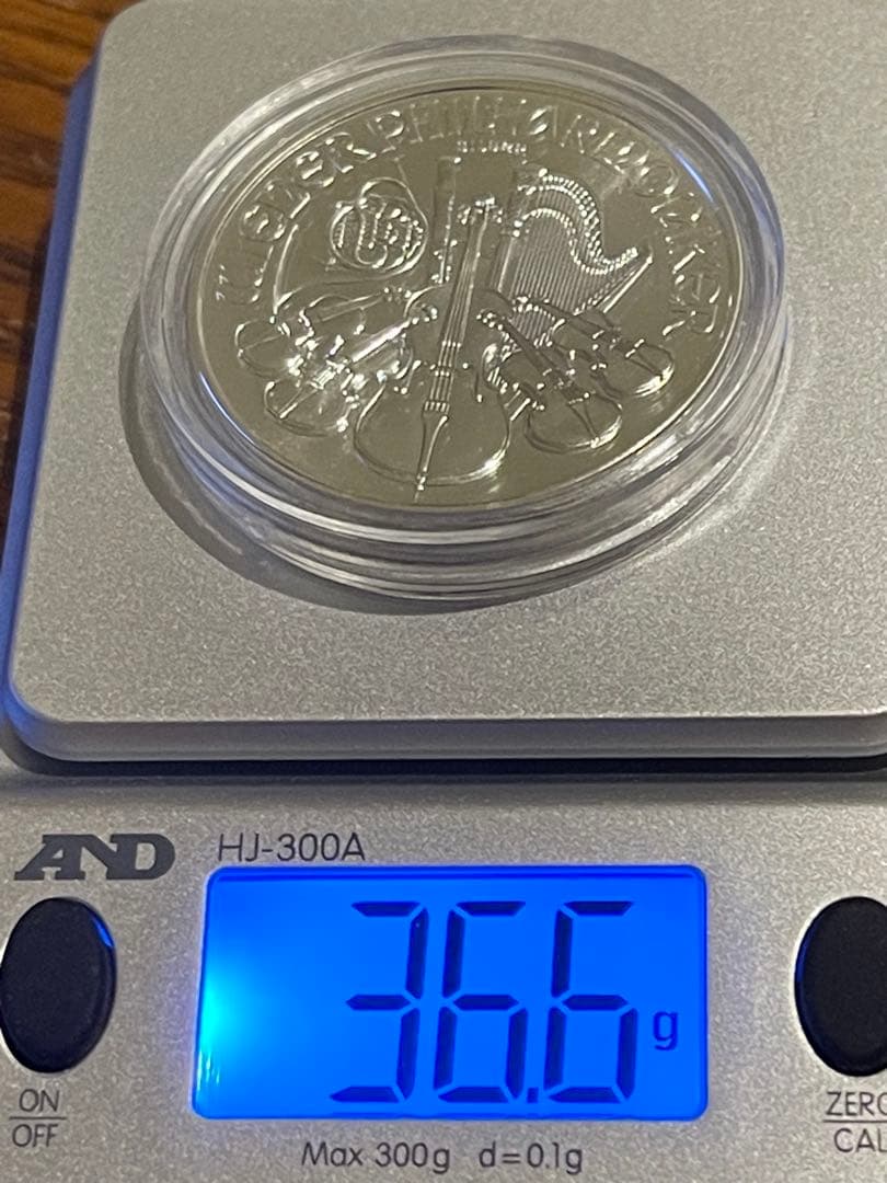 オーストリア ウイーンフィルハーモニー　1オンス 銀貨