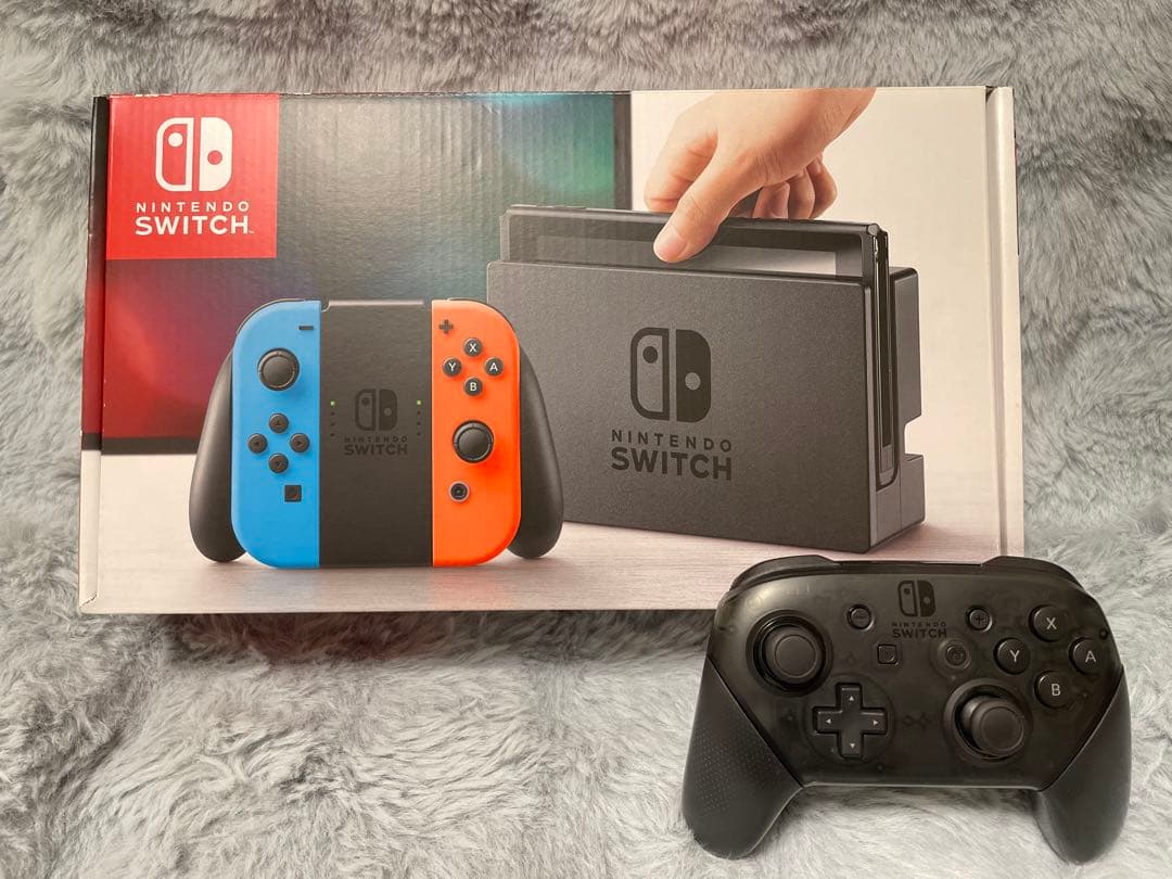 Nintendo Switch ネオンブルー/オレンジ 本体 初期型 おまけ付き