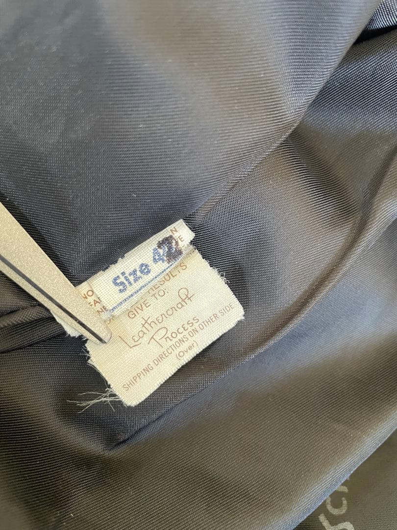SCHOTT 184SM A-2 レザーフライトジャケット　サイズ42