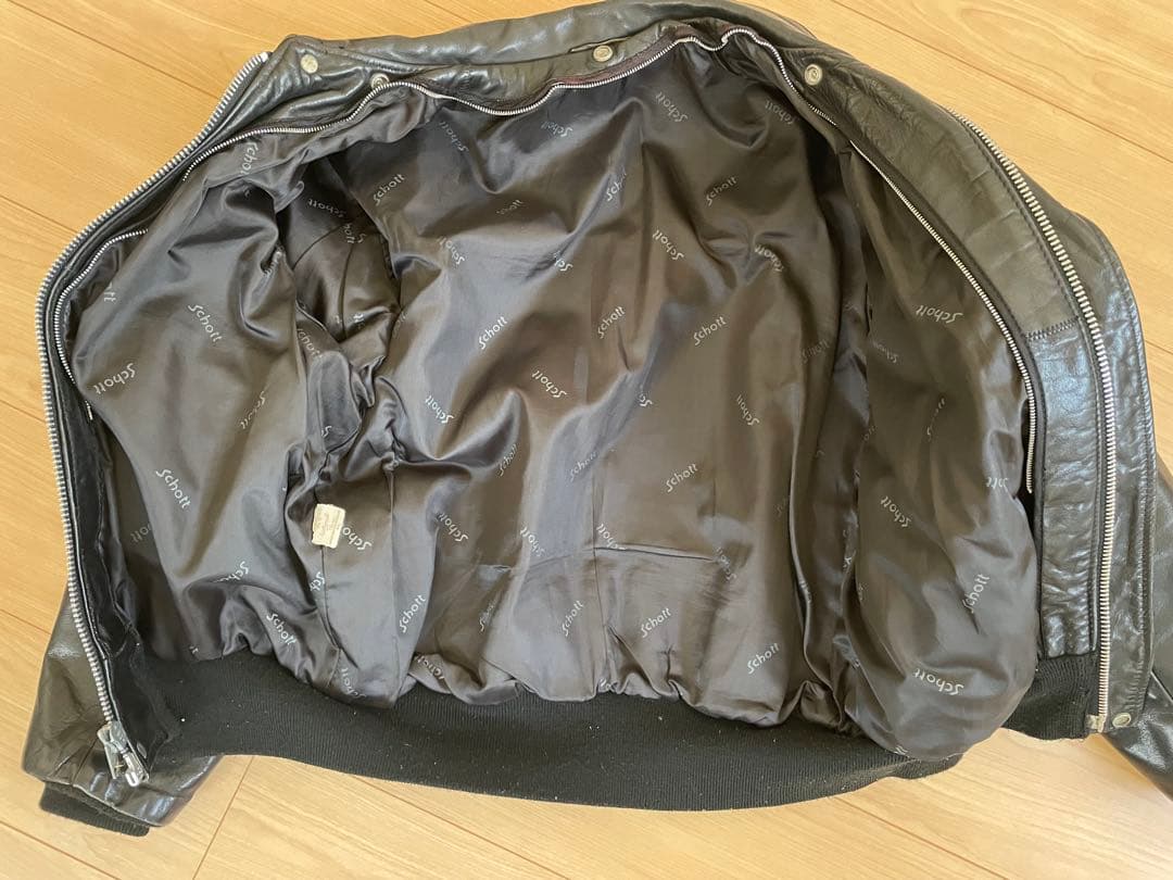 SCHOTT 184SM A-2 レザーフライトジャケット　サイズ42