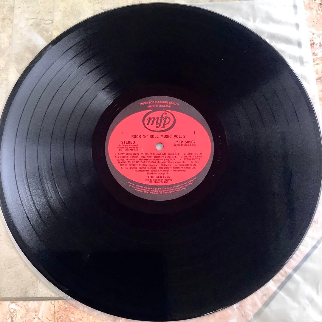 レアレコード極美! ビートルズ UK盤 HTM刻印1980年 オリジナルVol2