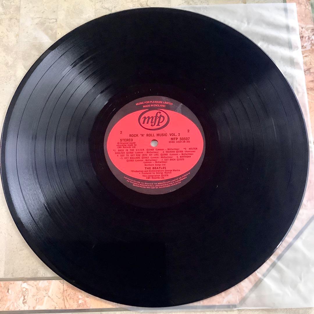 レアレコード極美! ビートルズ UK盤 HTM刻印1980年 オリジナルVol2
