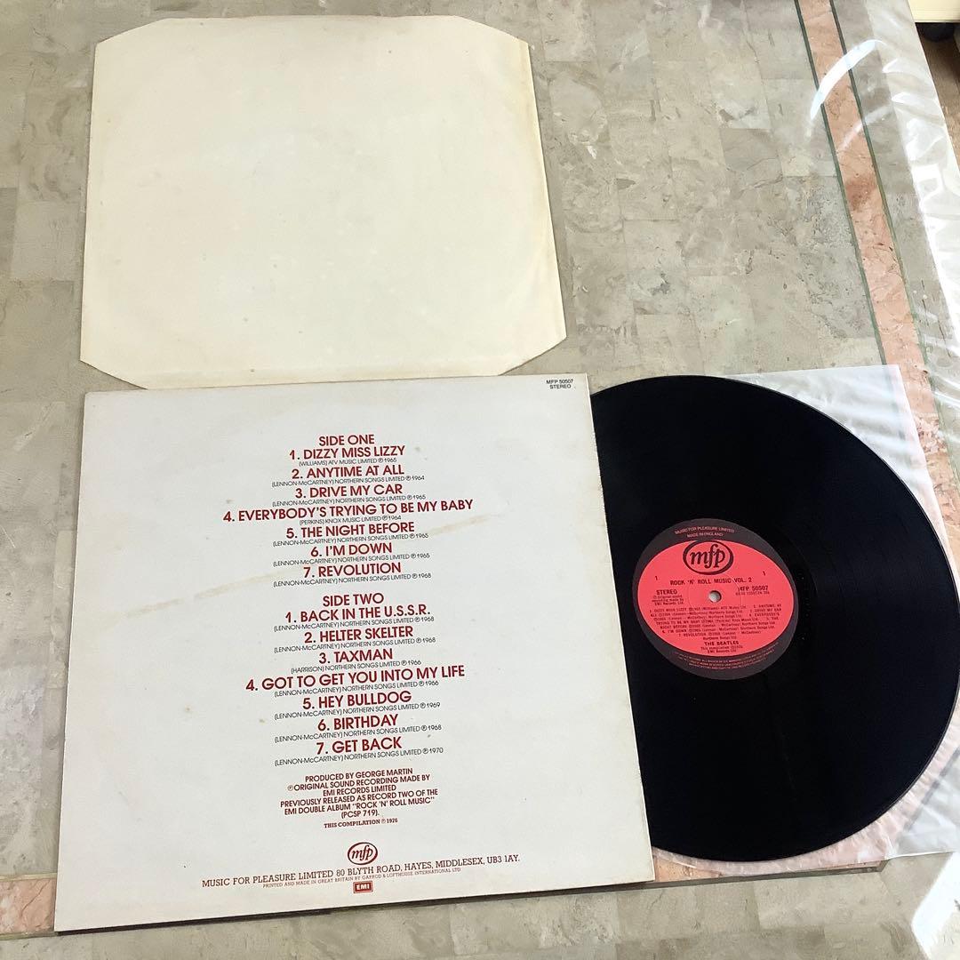 レアレコード極美! ビートルズ UK盤 HTM刻印1980年 オリジナルVol2