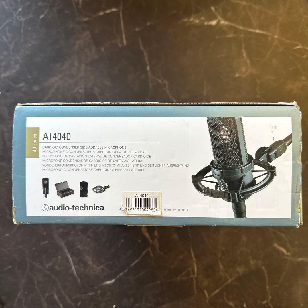 audio-technica AT4040 コンデンサーマイク　【注意事項あり】