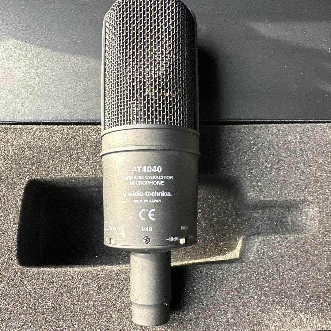 audio-technica AT4040 コンデンサーマイク　【注意事項あり】