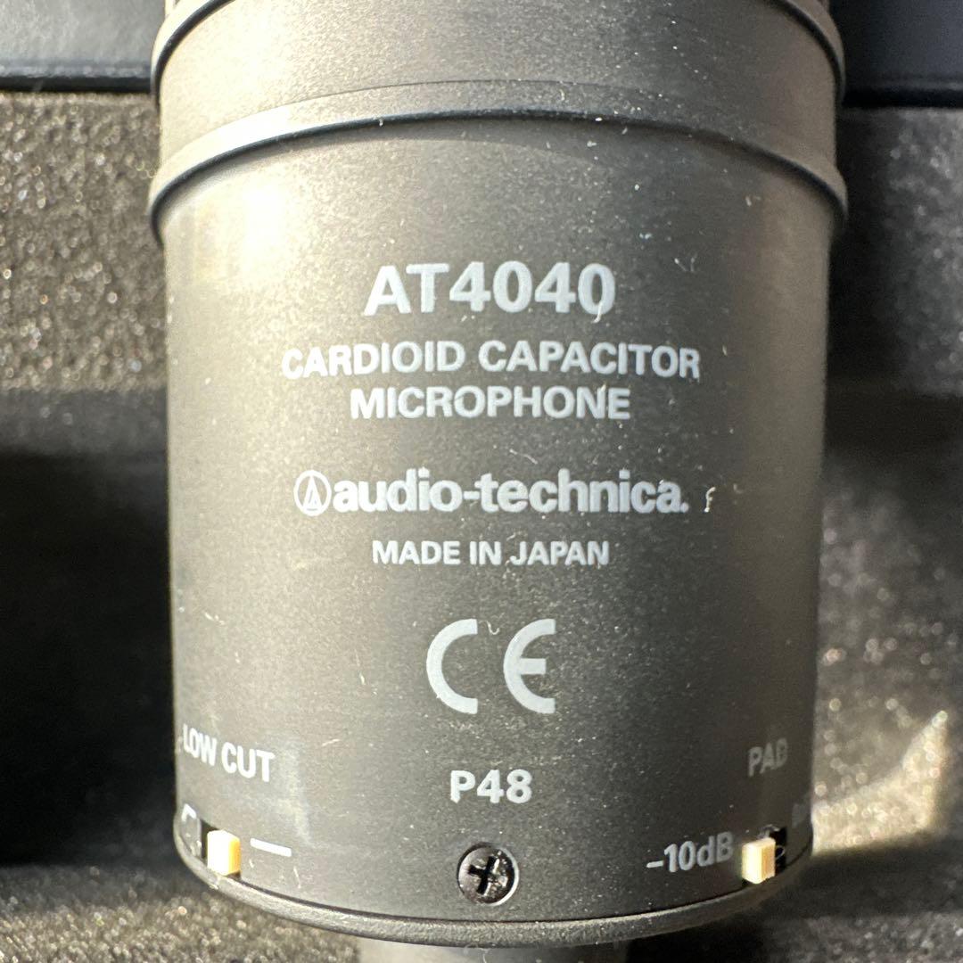 audio-technica AT4040 コンデンサーマイク　【注意事項あり】