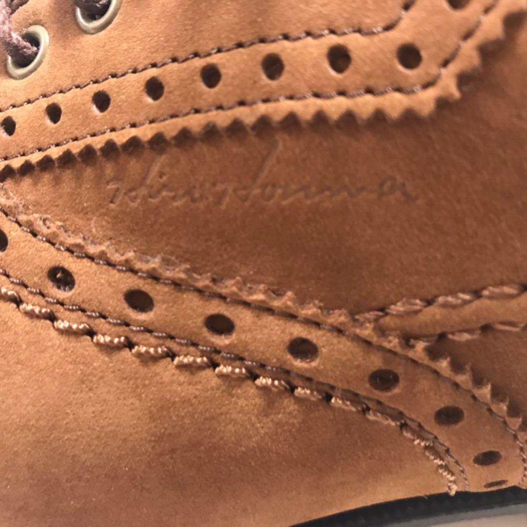 本間ゴルフ　バックスキン　シューズ