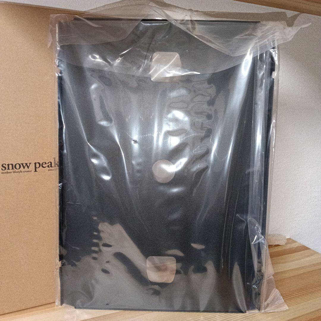 ＊  peak　フラットバーナー専用 リッドトレー ブラック 1枚