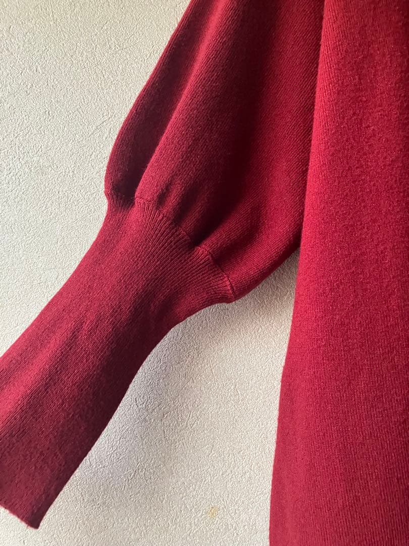 GlamLips グラムリップス カットアウトスリーブニットワンピース　ZARA