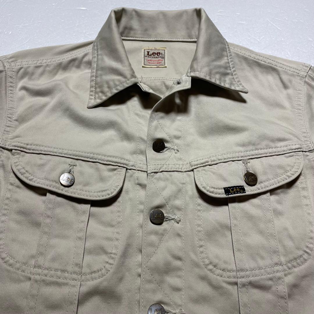 90s Lee ウエスターナージャケット クリーム M