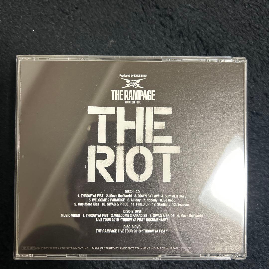 THE RIOT CD DVD(ミュージックビデオ) DVD(ライブ)