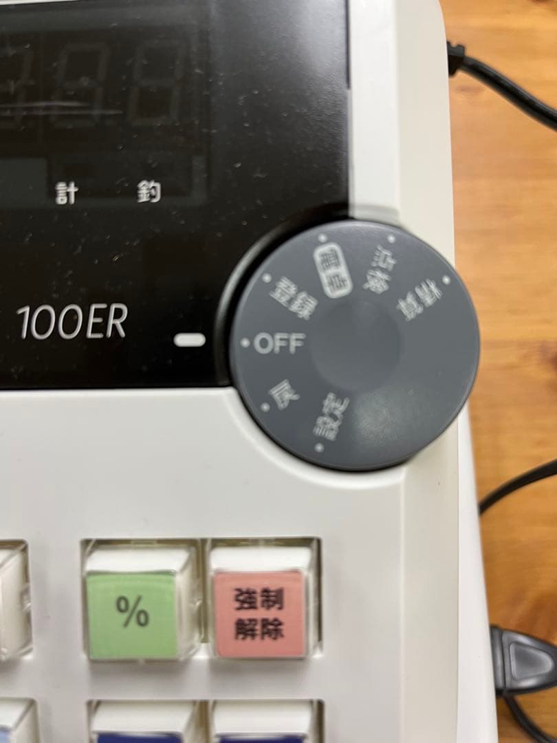 CASIO 電子レジスター 100ER