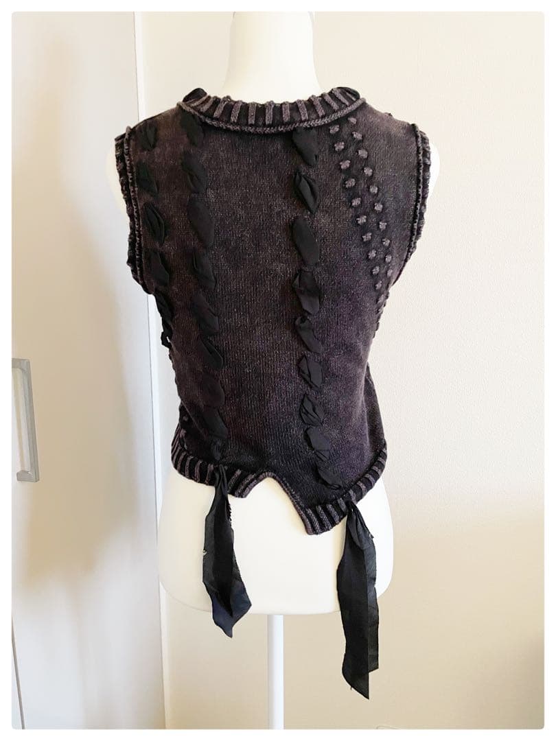 【美品】MAISON SPECIAL ニットベスト／ジレ